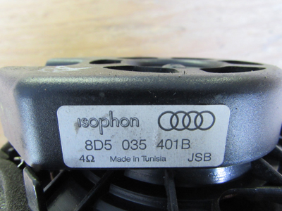 Audi TT Mk1 8N Rear Speaker Isophon 4 Ohm, Right 8D5035401B4